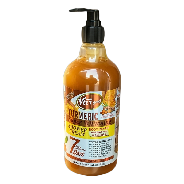 Turmeric Glow Whitening Shower Cream